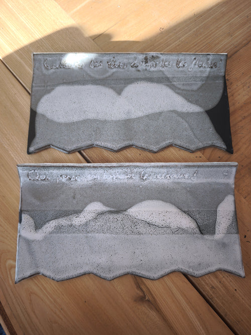 Assiettes "la vie en couleurs"